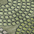 8' X 10' Olive Green Beige And Ivory Geometric Washable Area Rug With UV Protection