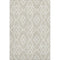 8' X 10' Beige And Ivory Trellis Washable Area Rug With UV Protection