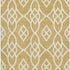 8' X 10' Gold And Ivory Trellis Washable Area Rug With UV Protection