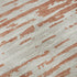 5' X 8' Coral And Ivory Striped Washable Area Rug With UV Protection