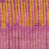 5' X 8' Blush Orange And Ivory Striped Washable Area Rug With UV Protection