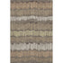 9' X 12' Brown Cream And Ivory Striped Washable Area Rug With UV Protection