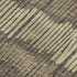 9' X 12' Brown Cream And Ivory Striped Washable Area Rug With UV Protection