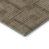 9' X 12' Brown And Ivory Geometric Washable Area Rug With UV Protection