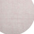 8' Pink And Ivory Geometric Washable Round Rug With UV Protection