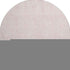 8' Pink And Ivory Geometric Washable Round Rug With UV Protection