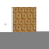 9' X 12' Terra Cotta And Ivory Geometric Washable Area Rug With UV Protection