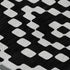 9' X 12' Black And Ivory Geometric Washable Area Rug With UV Protection