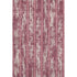 5' X 8' Blush And Ivory Striped Washable Area Rug With UV Protection