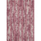8' X 10' Blush And Ivory Striped Washable Area Rug With UV Protection