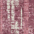8' X 10' Blush And Ivory Striped Washable Area Rug With UV Protection