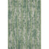 5' X 8' Green And Beige Striped Washable Area Rug With UV Protection
