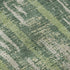 5' X 8' Green And Beige Striped Washable Area Rug With UV Protection