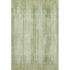 8' X 10' Artichoke Green And Ivory Striped Washable Area Rug With UV Protection