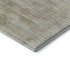 5' X 8' Beige And Taupe Striped Washable Area Rug With UV Protection