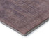 5' X 8' Mauve And Plum Striped Washable Area Rug With UV Protection