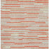 5' X 8' Salmon And Beige Striped Washable Area Rug With UV Protection
