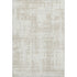 5' X 8' Ivory And Beige Abstract Washable Area Rug With UV Protection