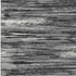 8' X 10' Black And Ivory Striped Washable Area Rug With UV Protection