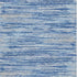 5' X 8' Blue Ivory And Gray Striped Washable Area Rug With UV Protection