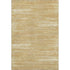 5' X 8' Gold Beige And Ivory Striped Washable Area Rug With UV Protection