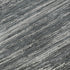 8' X 10' Gray And Ivory Striped Washable Area Rug With UV Protection