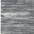 8' X 10' Gray And Ivory Striped Washable Area Rug With UV Protection