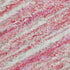 9' X 12' Pink And Ivory Striped Washable Area Rug With UV Protection