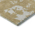 5' X 8' Gold And Beige Abstract Washable Area Rug With UV Protection