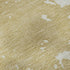 5' X 8' Gold And Beige Abstract Washable Area Rug With UV Protection