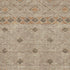 5' X 8' Brown And Beige Geometric Washable Area Rug With UV Protection