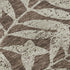 5' X 8' Brown And Beige Floral Washable Area Rug With UV Protection
