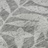 8' X 10' Gray And Silver Floral Washable Area Rug With UV Protection