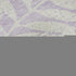 9' X 12' Lavender And Ivory Floral Washable Area Rug With UV Protection