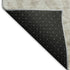 8' Taupe And Beige Floral Washable Round Rug With UV Protection