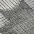 5' X 8' Charcoal And Ivory Geometric Washable Area Rug With UV Protection