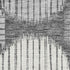 5' X 8' Charcoal And Ivory Geometric Washable Area Rug With UV Protection