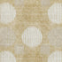 8' X 10' Gold And Ivory Geometric Washable Area Rug With UV Protection