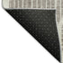 8' X 10' Ivory Beige And Gray Geometric Washable Area Rug With UV Protection