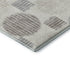 8' X 10' Ivory Beige And Gray Geometric Washable Area Rug With UV Protection