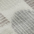 8' X 10' Ivory Beige And Gray Geometric Washable Area Rug With UV Protection