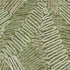5' X 8' Olive Green Ivory And Beige Floral Washable Area Rug With UV Protection