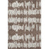 8' X 10' Brown And Beige Striped Washable Area Rug With UV Protection