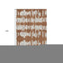 9' X 12' Rust And Beige Striped Washable Area Rug With UV Protection