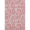 8' X 10' Blush And Ivory Tribal Washable Area Rug With UV Protection
