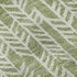 5' X 8' Green And Ivory Tribal Washable Area Rug With UV Protection