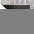 9' X 12' Lavender And Ivory Tribal Washable Area Rug With UV Protection