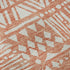 5' X 8' Coral And Beige Southwestern Washable Area Rug With UV Protection