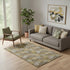 5' X 8' Brown Taupe And Beige Polka Dot Washable Area Rug With UV Protection