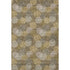 5' X 8' Brown Taupe And Beige Polka Dot Washable Area Rug With UV Protection